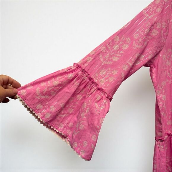 Juliet Dunn Floral Tiered Ruffled Minidress - Picture 7 of 11